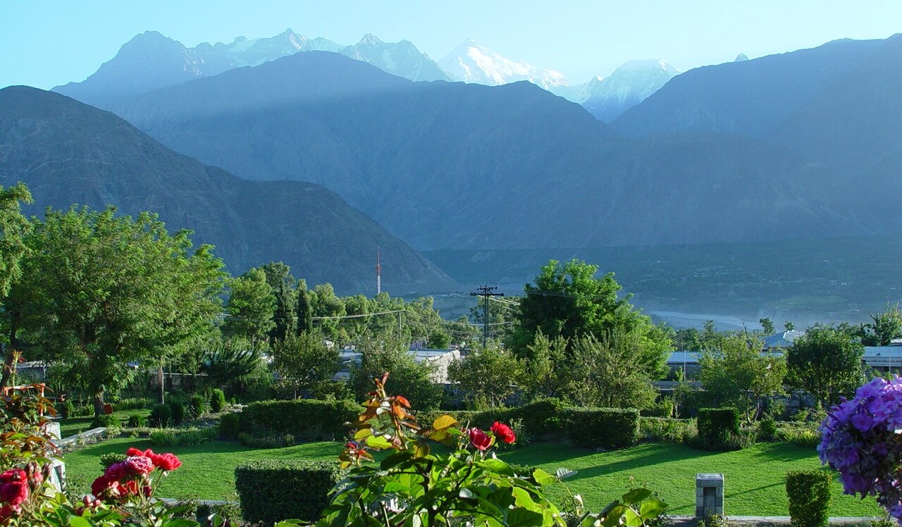 Rakaposhi mountain view from Gilgit Baltistan
